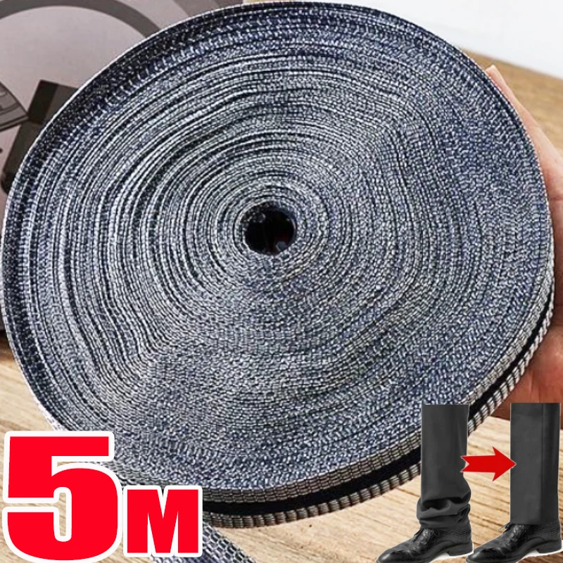 1/5m selbst klebendes Hosen pasten band für Hosen Patch beine Hosen kante verkürzen Näh werkzeug Kleidung Aufbügeln Saum DIY Stoffband