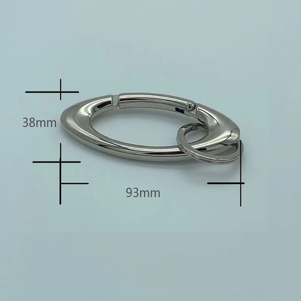 트위스트 금속 Carabiner 키 체인 다기능 등산 자동차 열쇠 고리 고딕 배낭 허리 매달려 장식 DIY Y2K