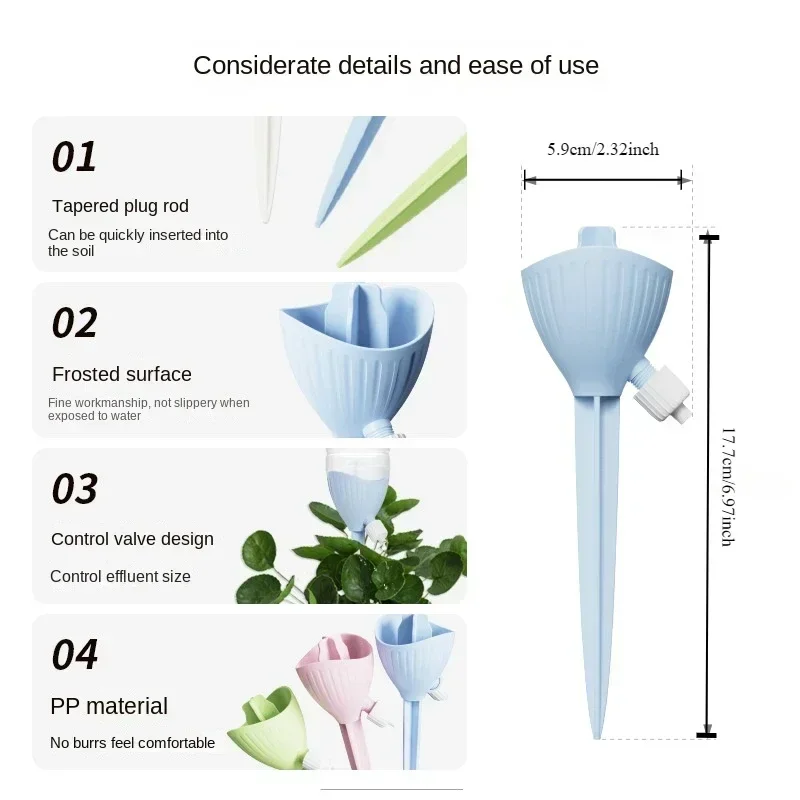 Dispositivo di irrigazione automatico Sistema di irrigazione a goccia automatico regolabile Dispositivi di irrigazione a goccia per strumenti di irrigazione per piante da fiore
