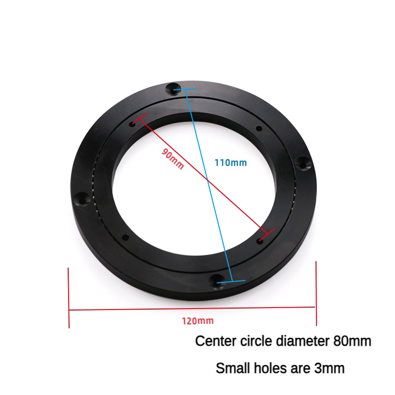 120mm Aluminium Ring voor 1/2 DOF Robot Pan En Tilt Servo Controle Beugel Sensor Mount Voor Arduino Robot DIY Kit Programmeerbare Kit