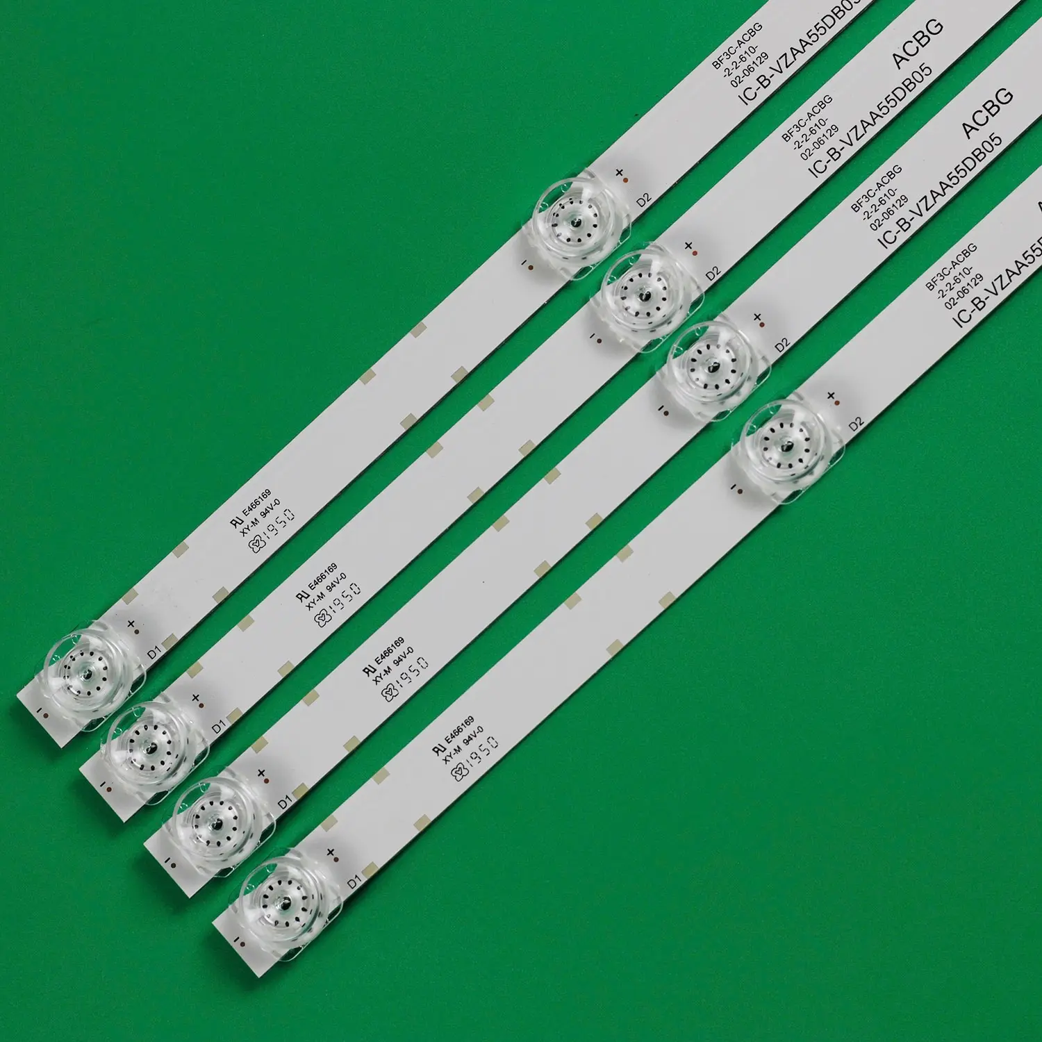 LED Backlight Strips For UN55TU7090 UN55NU7095 L55M5-5A L55M5-5S L55M5-EX HRS-XM55T46-4X9 CRH-BP7 HRS-XM55T46-4X9-2W-MCPCB