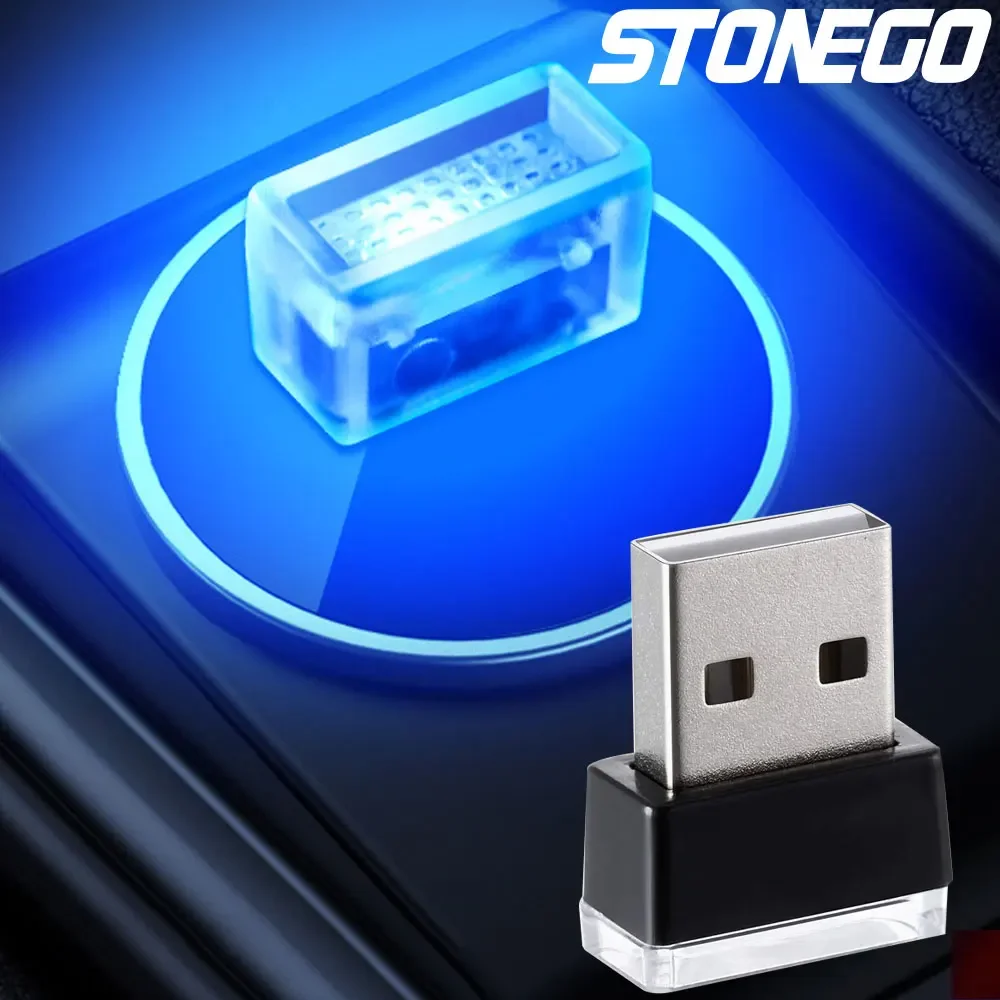 Samochodowe oświetlenie otoczenia LED Brak modyfikacji Przenośny komputer samochodowy Lampka nocna USB Lampka dekoracyjna samochodu Wielofunkcyjne nastrojowe oświetlenie