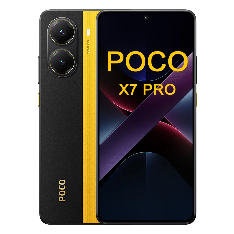 【Marchio+】POCO X7 Pro Smartphone Dimensity 8400-Ultra 6.67" 120Hz Display AMOLED 90W HyperCharge 6000mAh NFC Xiaomi HyperOS