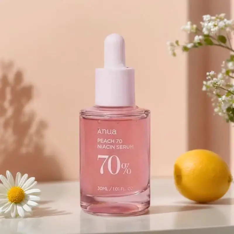 アヌア ピーチ 70 ナイアシンアミド セラム 30ml、保湿フェイシャルセラム、デイリークレンジングビューティー、韓国スキンケア
