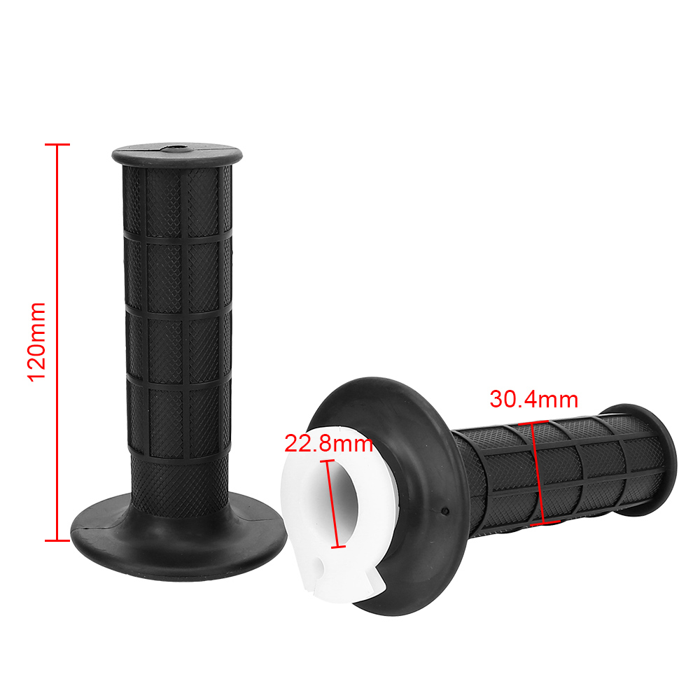 7/8" 22mm Motorradgriffe Gaspedal Universal Griffgriffe und Kabelsatz Lenker Motorradzubehör