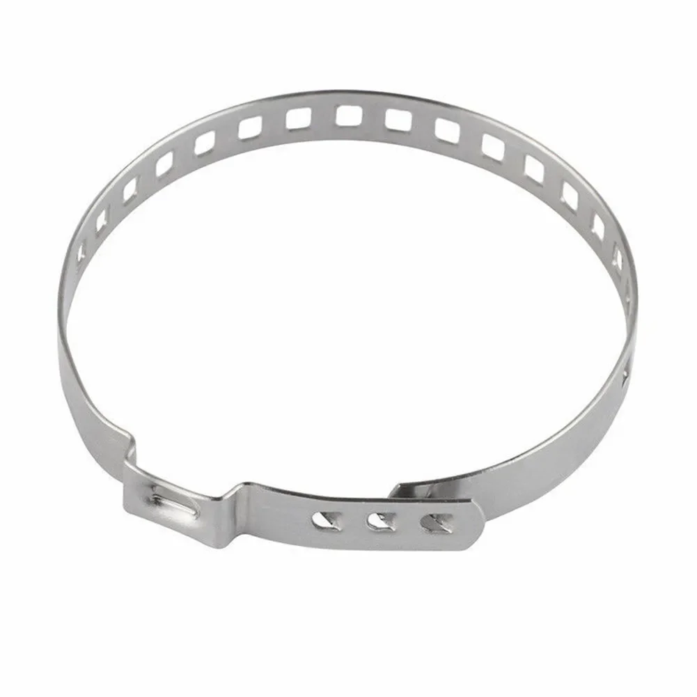 Kit de abrazadera de arranque de junta CV de eje Universal, Clips de engarzado de arranque CV de eje de transmisión de acero inoxidable, 32-41mm, 70-127mm, ajustables, 10 Uds.