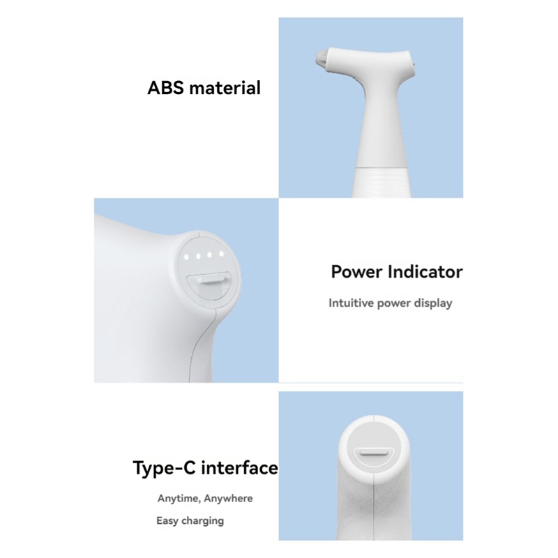 Portable Electric Watering Can, USB Type-C Rechargeable, For Car Washing Garden Plant Watering