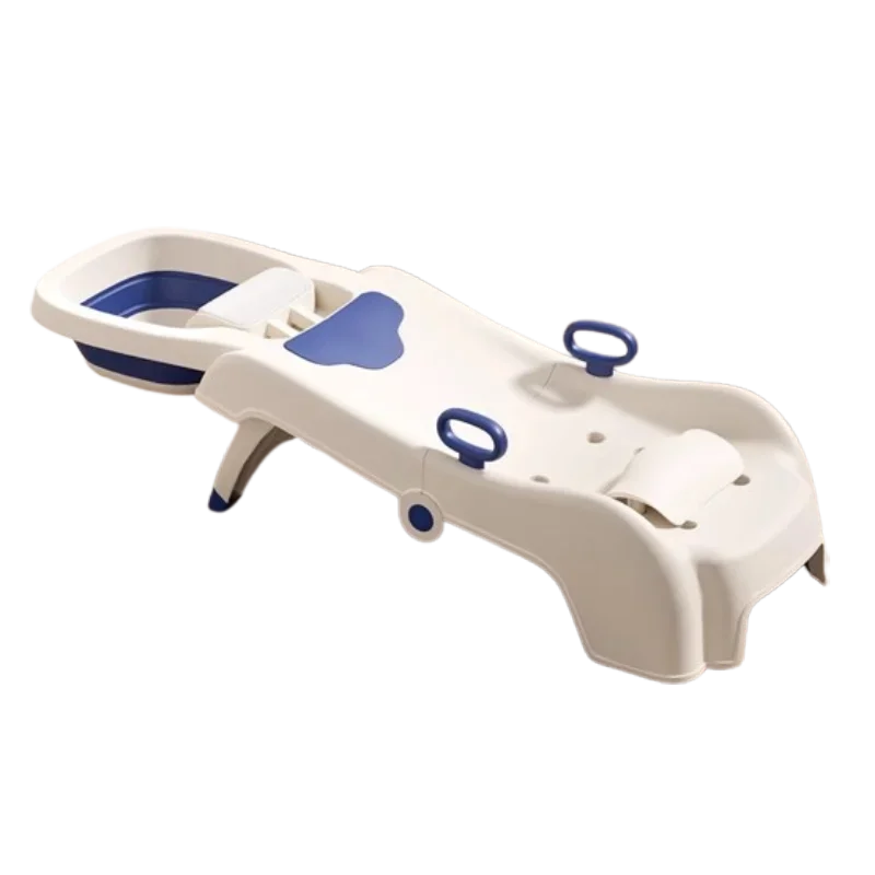 Silla de champú de plástico para Spa, lavabo de salón de belleza, asientos de peluquería, cuenco de pelo, muebles de salón