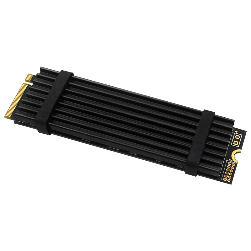 Радиатор SSD M.2, алюминиевый радиатор, твердотельные накопители, кулер, силиконовая термопрокладка для NVME NGFF M2 2280 PCI-E SSD Raspberry Pi 5