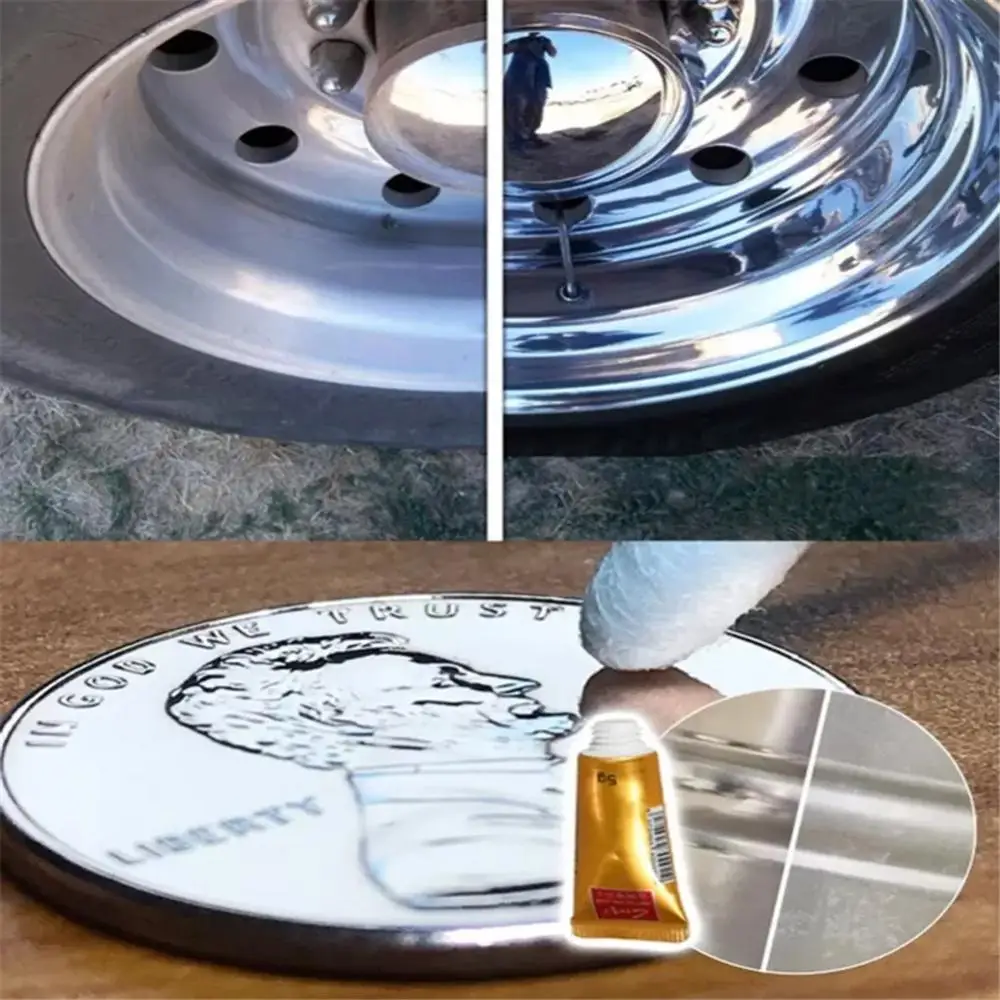 Crema detergente per lucidatura abrasiva in metallo 5/10g per macchina per coltelli lucidatura a specchio per cera accessori da cucina multiuso Non abrasivi