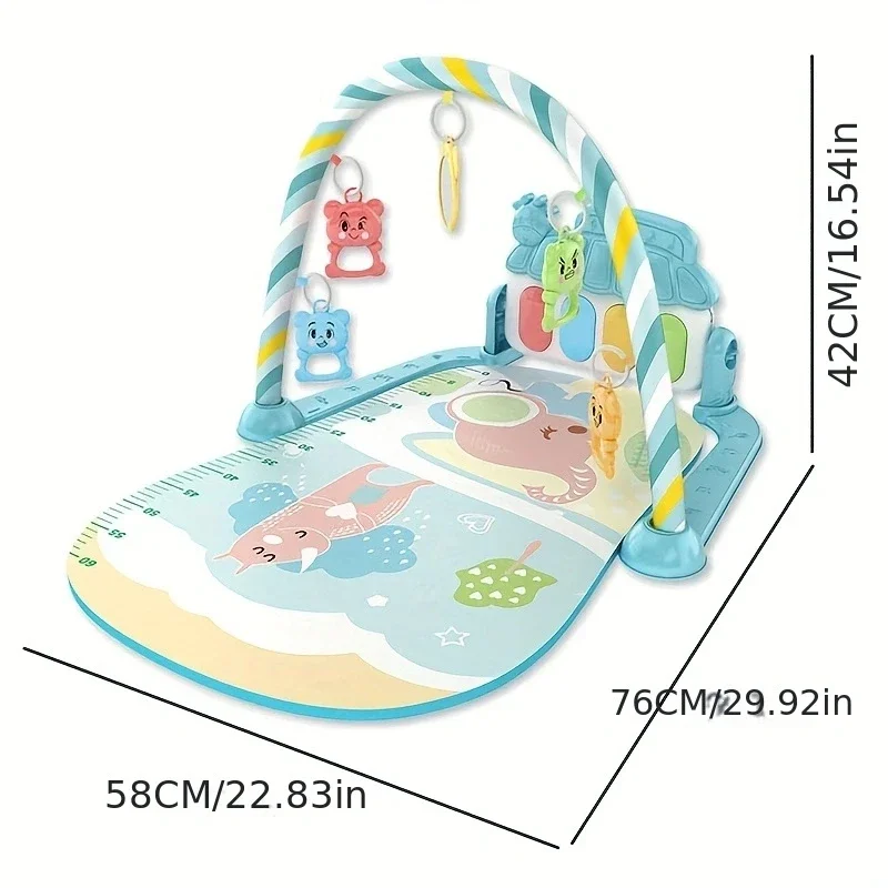 Giocattoli per stand fitness per bambini Pedale musicale per neonato Qin Attrezzatura per il fitness Giocattoli per arrampicata Vendita calda