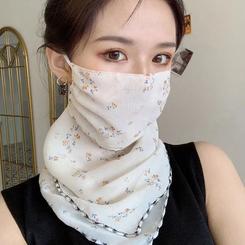 Mode Punk Sonnencreme Maske Für Männer Frauen Sommer Gesicht Hals UV Schutz Ohr Schal Hip Hop Outdoor Sport Radfahren Bandana Schals