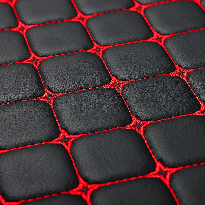 1PC クッション + 1PC クッション PU レザーフロントシングルシート四季ユニバーサル刺繍シートクッション一般的な寸法はスーツです