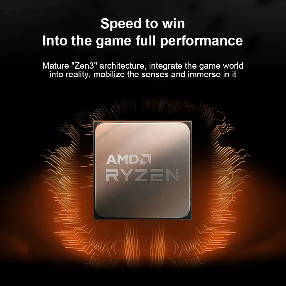 AMD R7 5700X Nuovo Ryzen 7 5700x Processore 8-Core CPU16-Thread 4,6GHz 7NM L3=32M 100-000000926 Presa AM4 DDR4 ma non senza ventola