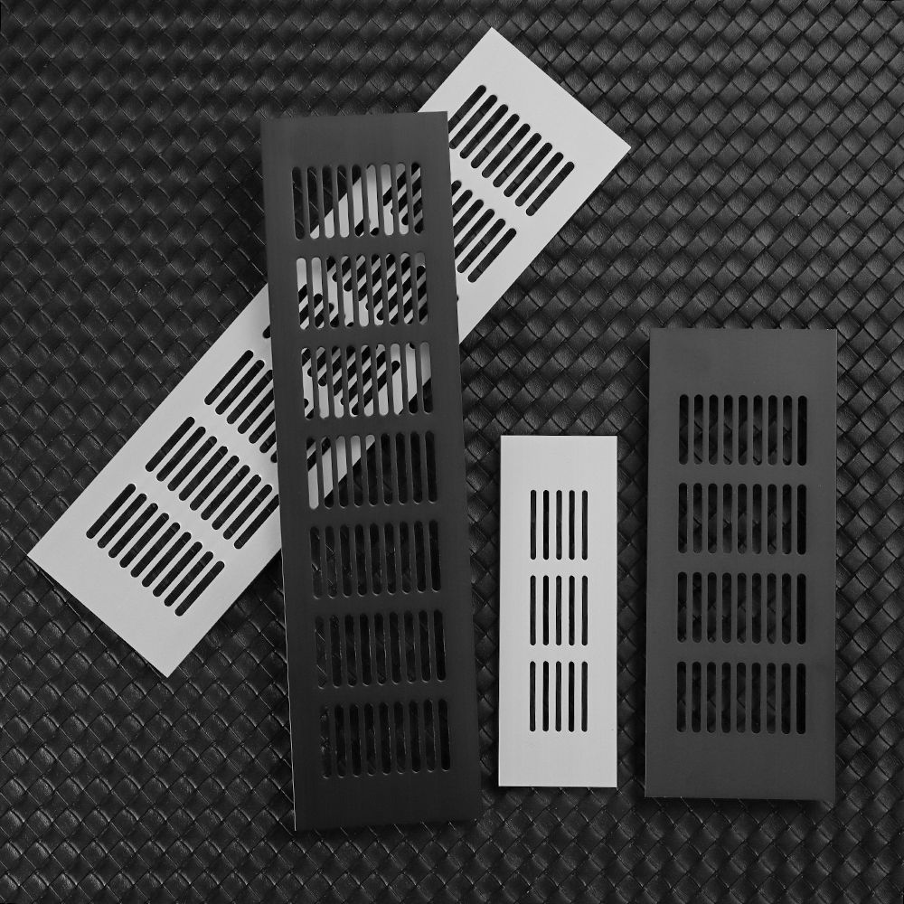 Решетка вентиляционных отверстий из алюминиевого сплава, декоративный вентилятор, решетка для чулана, втулка для обуви, украшение для домашней мебели, фурнитура