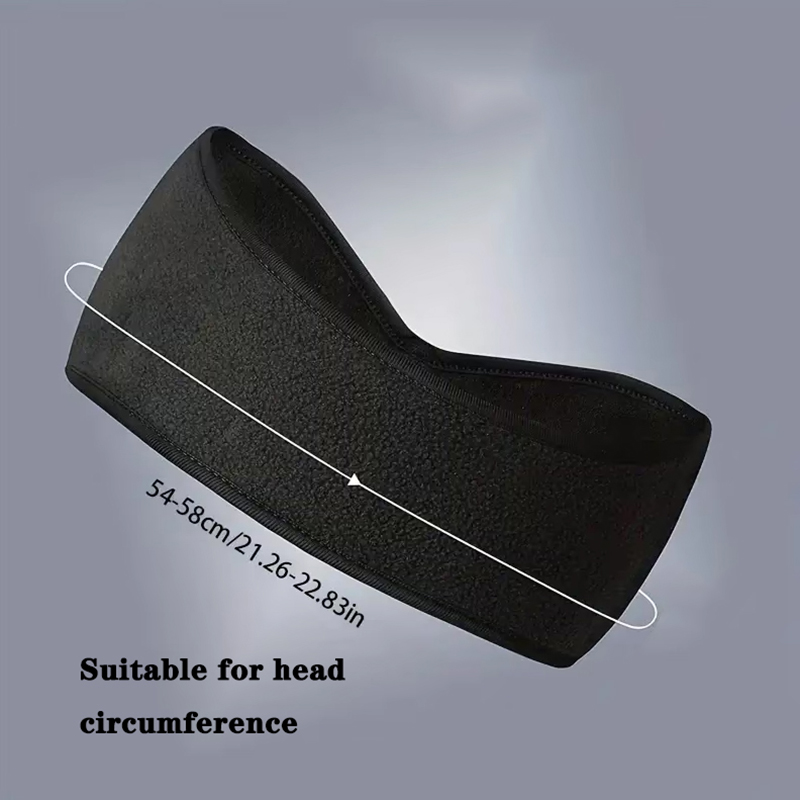 1 stks polar fleece oorwarmer mof winter hoofdband oorwarmers hoofdband voor mannen vrouwen hardlopen skiën buitensporten