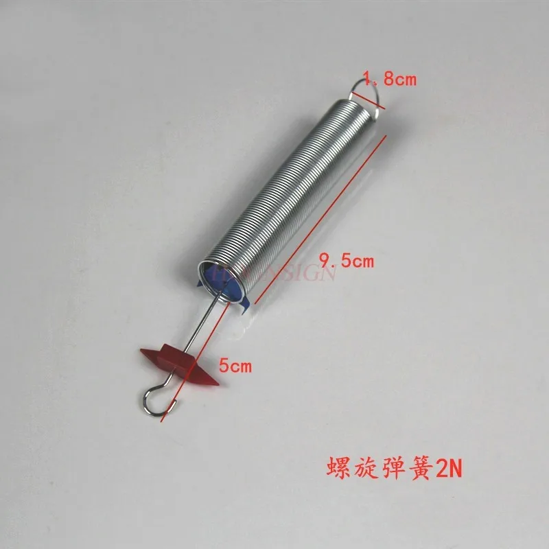 5pcs set spring physical spring instrument physics mechanics teaching instrument Helical spring group Hooke 's law soft