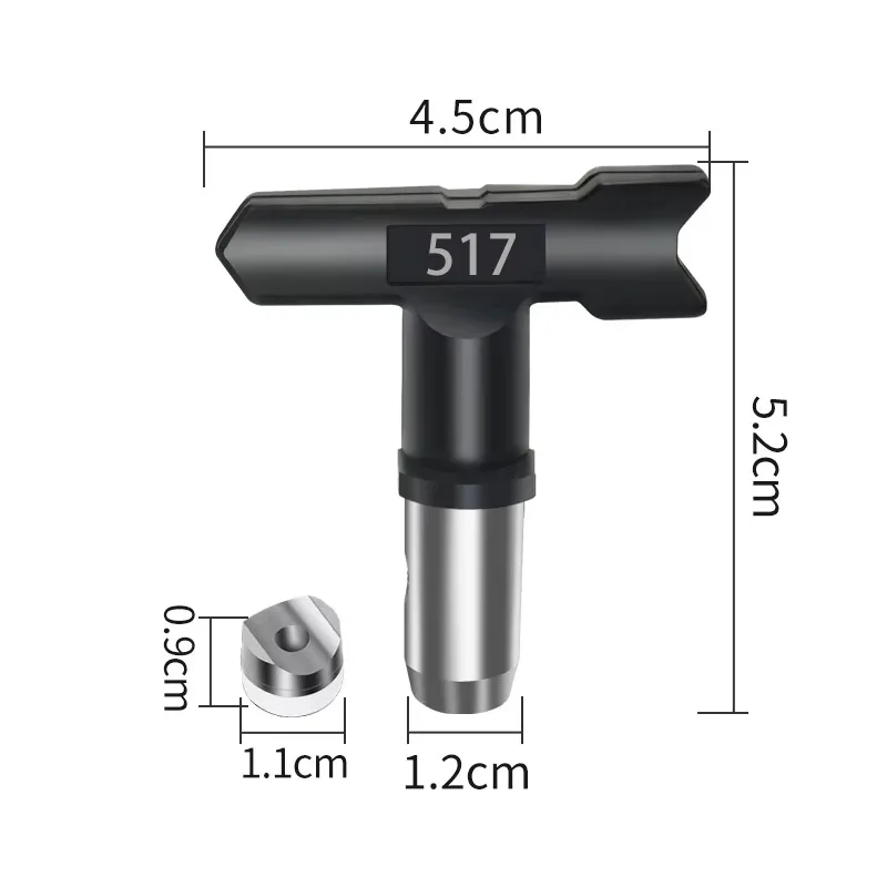 3600PSI Airless Paint Spray Inline Gun With Nozzle Guard pressure For Wagner Titan Pump Spraying Machine
