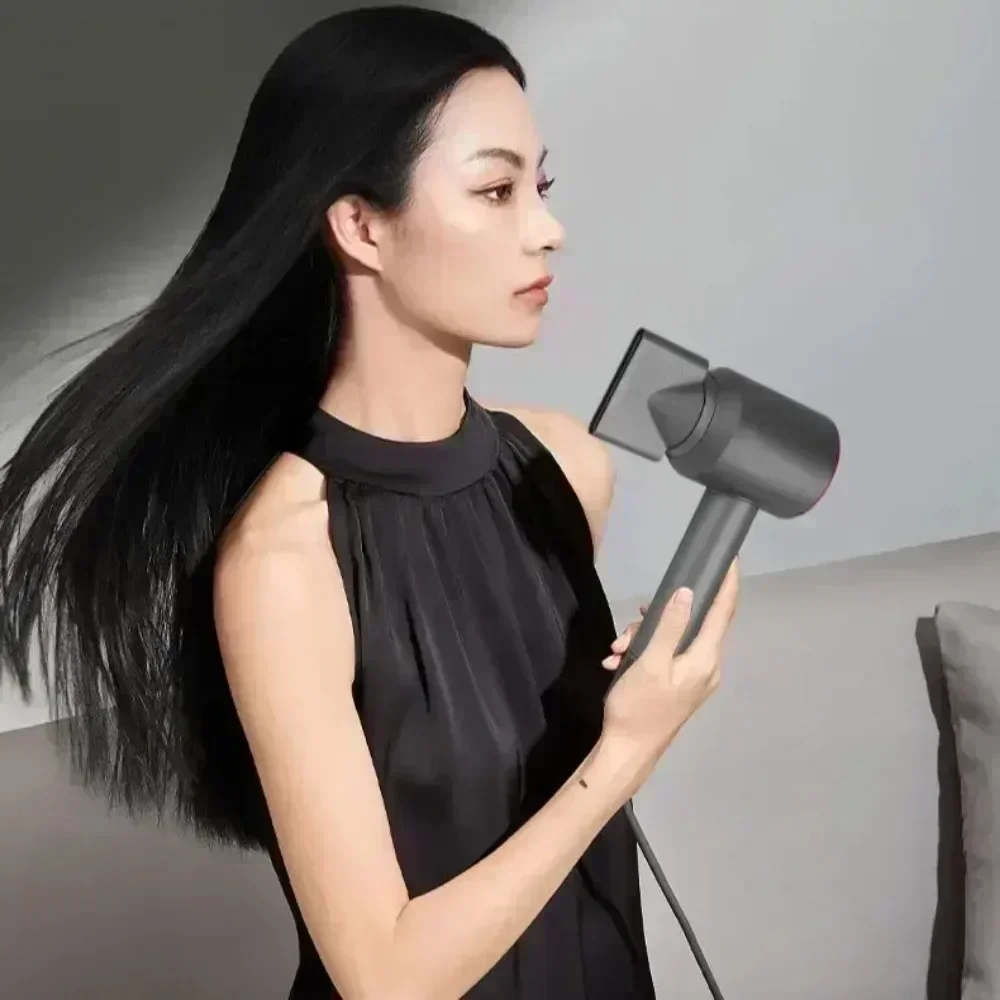 Secador de cabelo profissional 5 em 1, com funcionalidade de ar quente e frio – Ferramenta de estilo leve e termostática para cabelos lisos