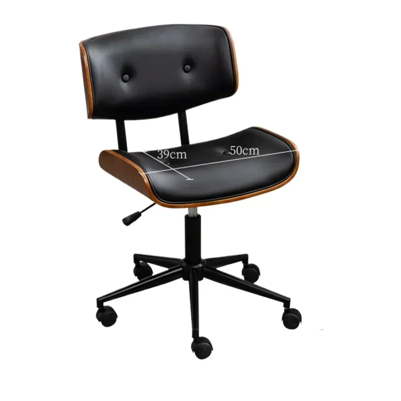 หรูหราเก้าอี้คอมพิวเตอร์ไม้Study Seat Home Gamerเก้าอี้Sedentary Liftหมุนเก้าอี้สํานักงานErgonomicเฟอร์นิเจอร์สํานักงาน