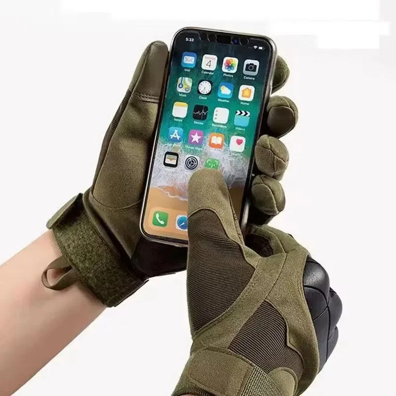 Guantes resistentes al desgaste para montañismo al aire libre para hombres y mujeres, guantes protectores para ciclismo y Fitness
