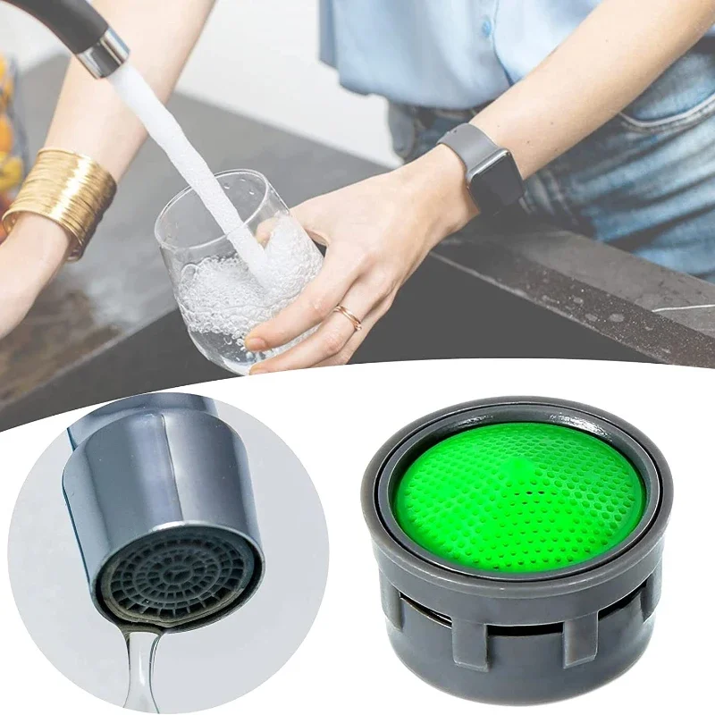 10 STKS Wastafelkraan Filter-Tap Beluchter-Kraan Plastic Insert Vervanging Mondstuk Filter-Kraan Flow Restrictor Vervangende Onderdelen