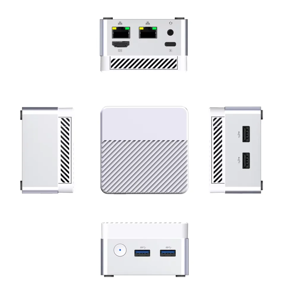 MLLSE G6 Mini komputer Intel 12 olcha jezioro N95 okna 11 DDR5 8GB RAM 256GB ROM WiFi 5 BT4.2 komputer stacjonarny Mini komputer