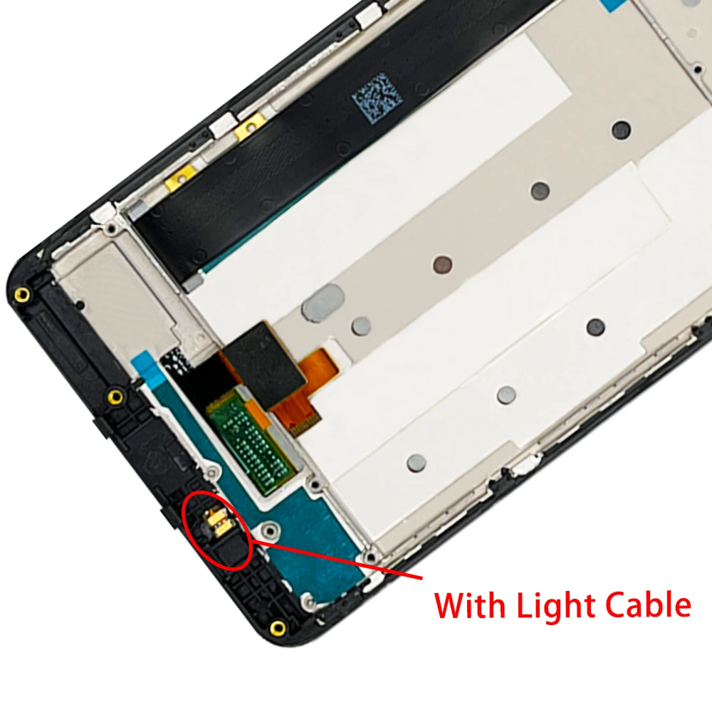 ใหม่ 5.5 "LCD ต้นฉบับสําหรับ Xiaomi Redmi หมายเหตุ 4 Global Version Snapdragon 625 จอแสดงผล Touch Screen Digitizer หมายเหตุ 4X กรอบ