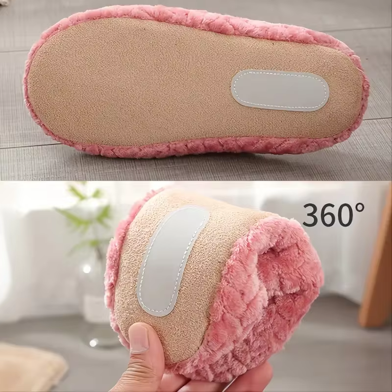 Pantofole da casa soffici unisex Morbide, leggere, antiscivolo, comode scivoli da interno per l'autunno inverno