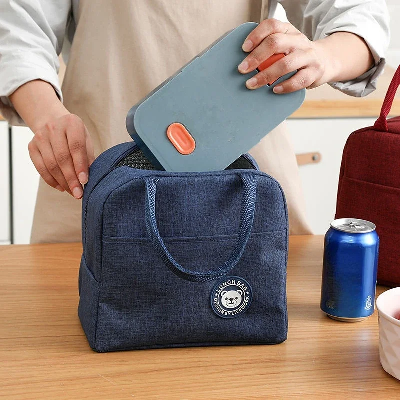 Lunch Bags for Work Insulated Lunch Bag for Women Kids Cooler Bag Thermal Bag Portable Lunch Box Ice Pack Tote Food Picnic Bags