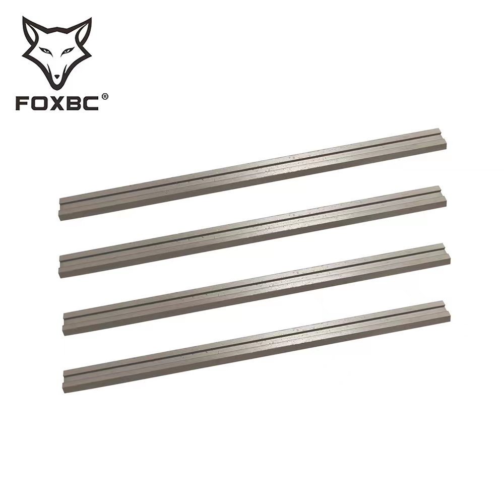Coltelli per piallatrice FOXBC da 82 mm per Bosch DeWalt Metabo Makita Trend e Elu Accessori per utensili elettrici per la lavorazione del legno 3-1/4" 10 pezzi