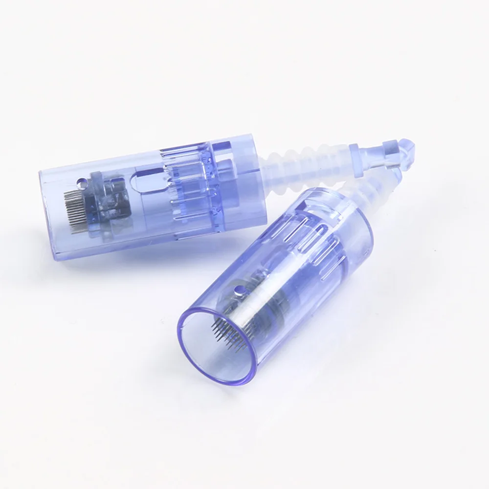5/10/100/500 stücke DermaPen Nadel Patrone Hautpflege 9/12/24/36/42 Nano Spitze Micro-nadel Patrone Für N2 M5 M7 MYM E30 Derma Stift