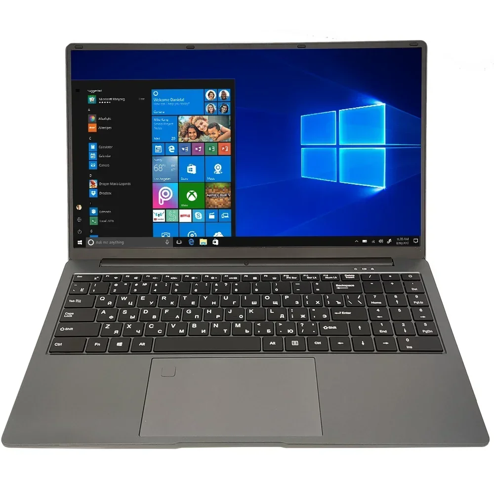 2023 Office Laptops Gaming Windows 10 School Cheap Folding Notebook PC 15.6 Inch Intel Celeron N5095 16G RAM 1TB Dual WiFi