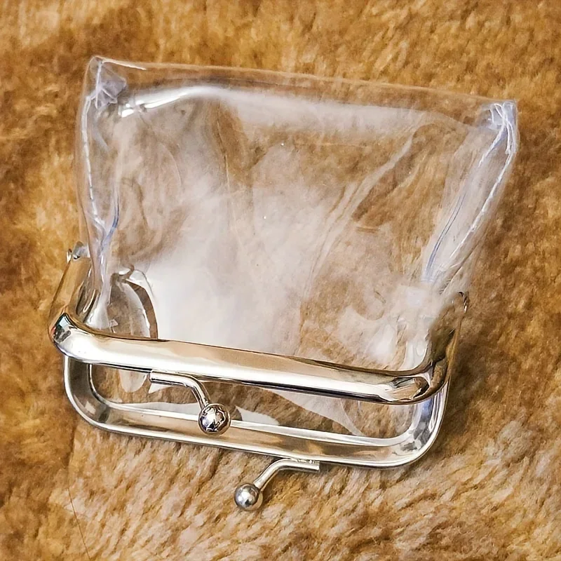 1PC Klare Mini Geldbörse Tragbare Mini Make-Up Tasche Reise Kosmetik Organizer Kreditkarte bank karte kupplung geldbörse geldbörse