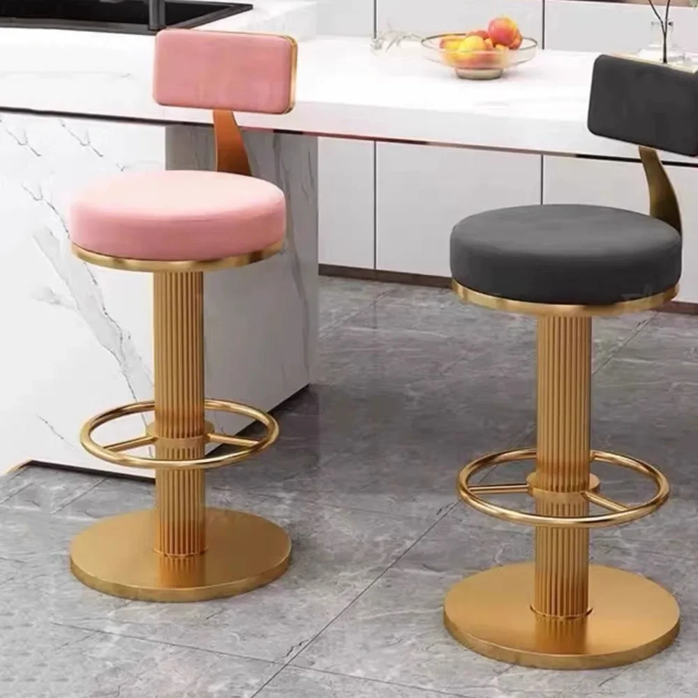 Sgabelli da bar regolabili in altezza bancone cucina Nordic minimalista elegante salone sedie da pranzo parrucchiere Banqueta mobili moderni