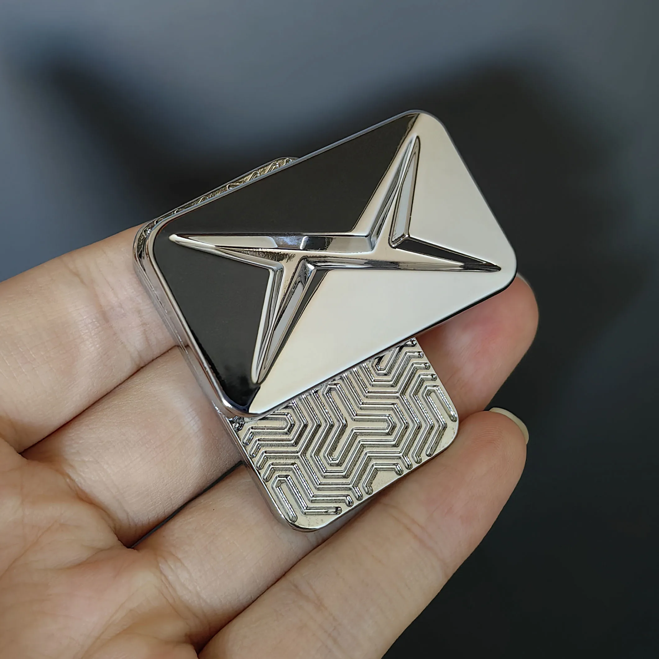 EDC Fidget Sliders Slider Metall Fidget Toys Stressabbau für Erwachsene Magnetisches Metall Infinite Fidget