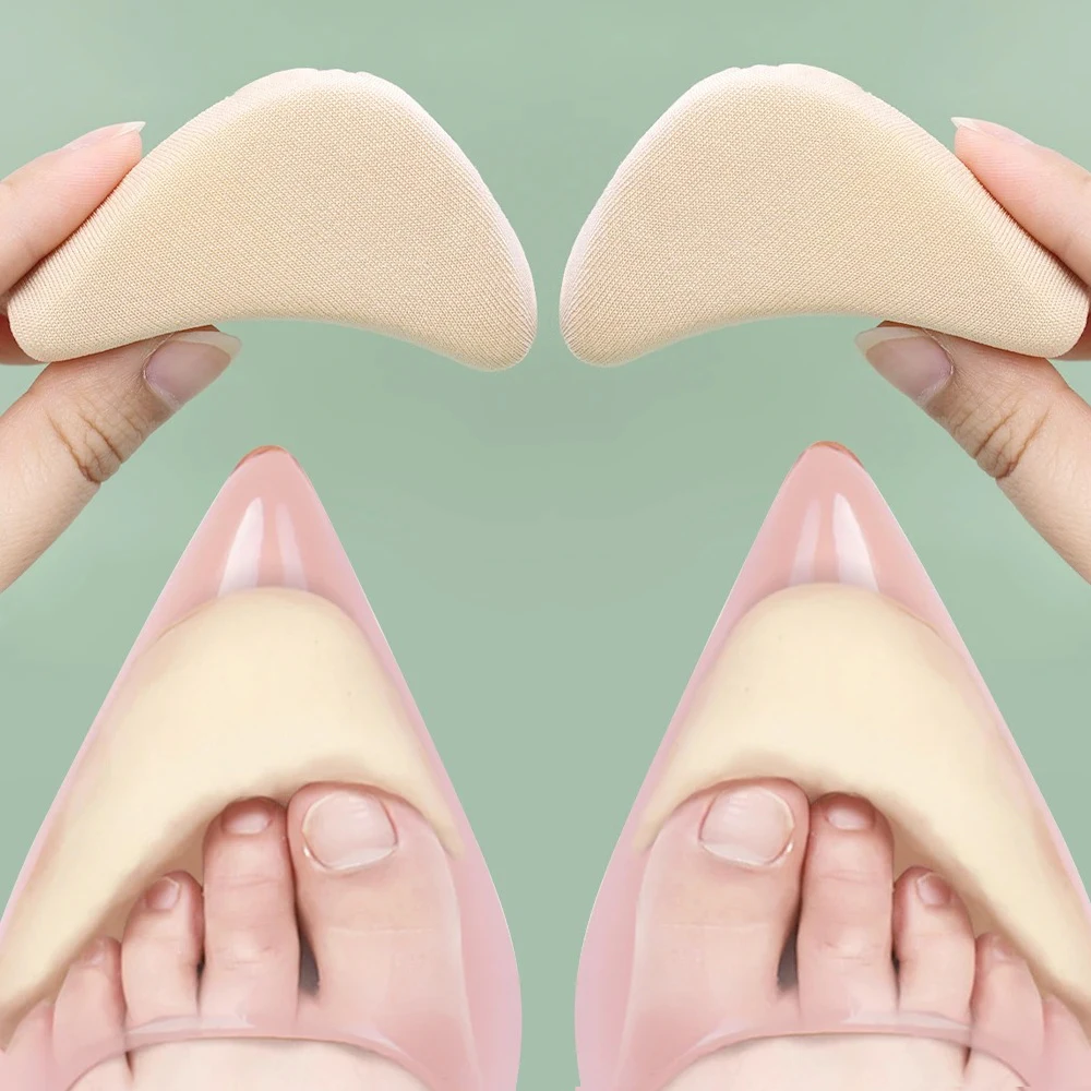 Inserti in spugna per l'avampiede Le donne regolano la dimensione della scarpa Sollievo dal dolore Solette per il riempimento del tallone alto Cuscino per la spina dell'avampiede