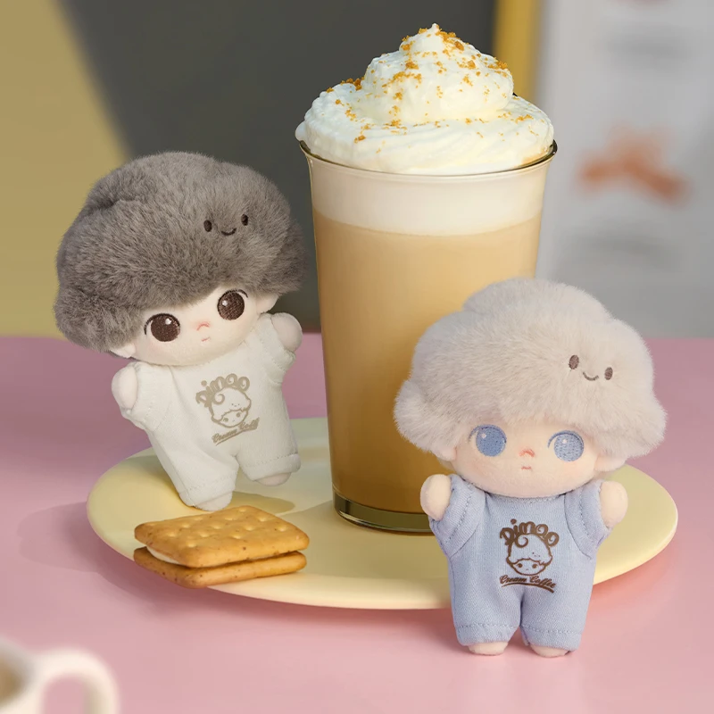 POP MART DIMOO Crush on Coffee Series – Soft-faced Plüsch-Schlüsselanhänger, Blindbox, 1 Stück/6 Stück, limitiert auf 2 Stück pro Bestellung