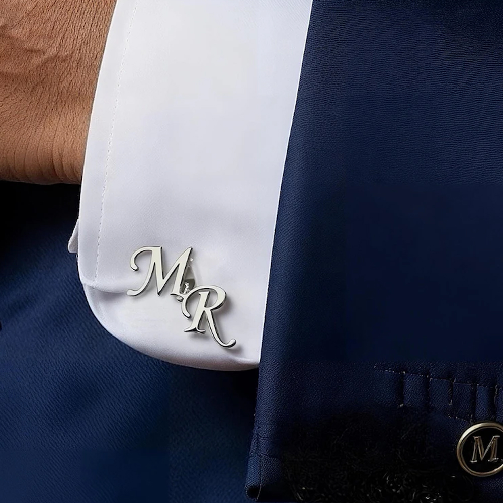 Lemegeton Personal isierte erste Manschetten knöpfe benutzer definierte Name Manschetten knopf Edelstahl Schmuck Trauzeugen Trauzeuge Trauzeuge Hochzeits geschenke