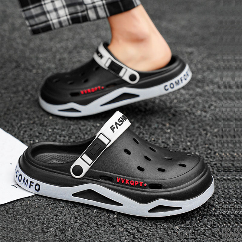 Nieuwe mode sandalen Heren EVA casual comfortabele getuinschoenen outdoor heren strandsandalen indoor home unisex pantoffels