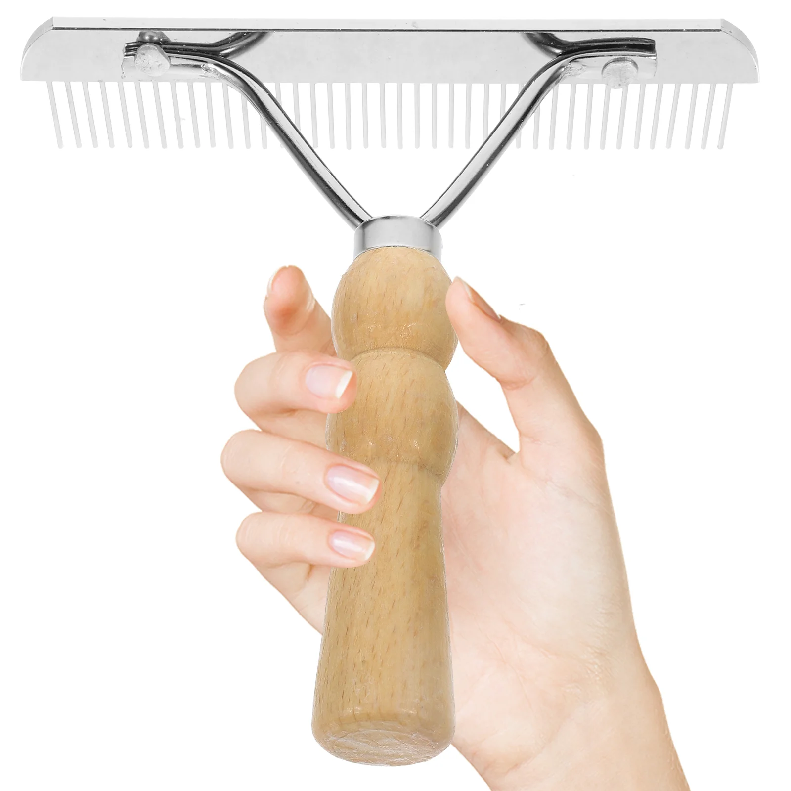Deshedding Tool Metal Comb Horse Hair Comb Horse Dematting Brush Hair Cleaning Comb Cleaning Brush Cleaning Dog Rake Accessory