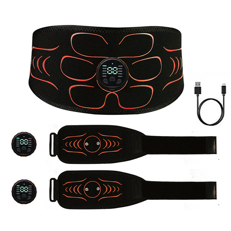 Abdominale Massager Taille Riem Spier Toner Slimme Buikspier Trainer Voor Arm Been Workout Training Fitness Massage Apparatuur