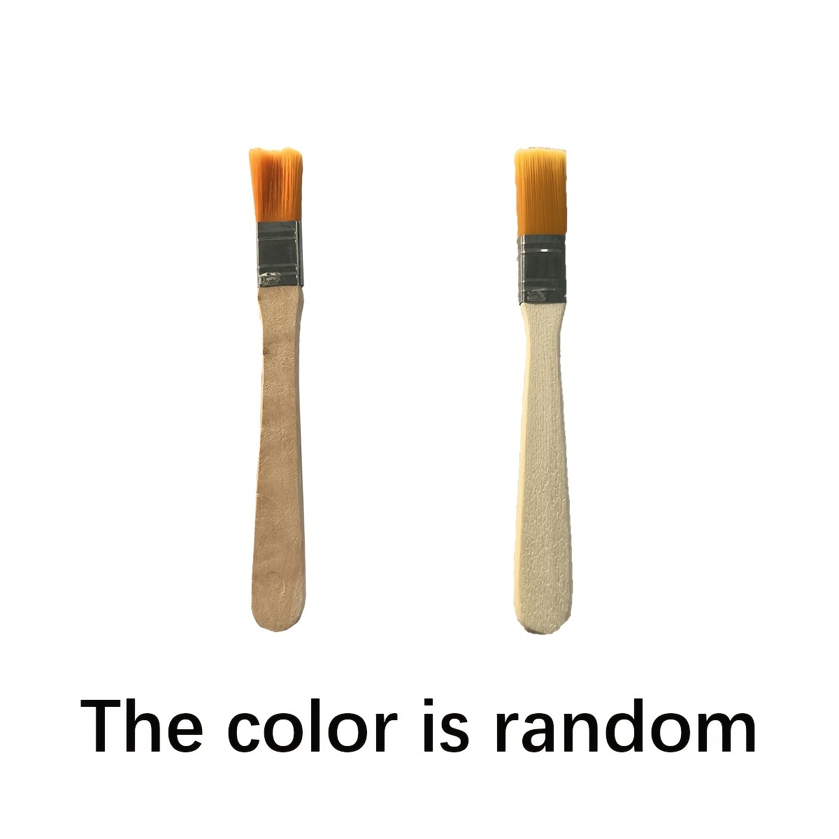 24/48/72 nylon brushes, short wooden handle art paint brushes, watercolor brushes, wall brushes, art brushes, cleaning tools