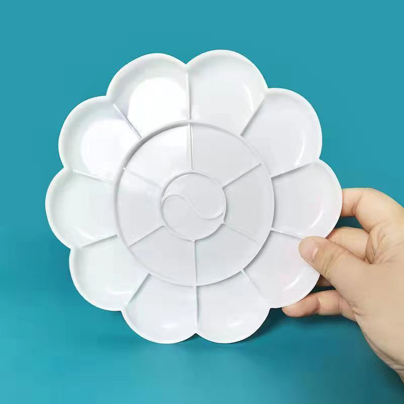 18-tone Color Palette Plum Blossom Color Palette Large Thickened Chinese Painting Acrylic Watercolor Palette