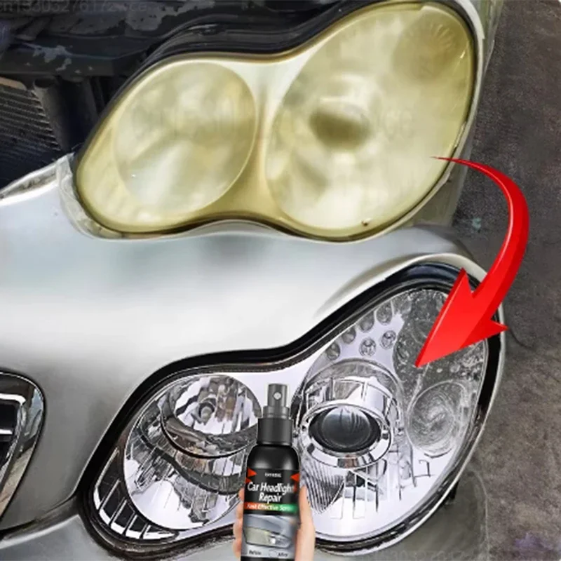 30ml Car Headlight Restoration Polishing Kits Headlamp Scratch Remover Repair Cleaning Paste