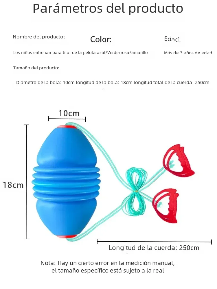 Pelotas de velocidad elásticas para niños, juguetes al aire libre, tamaño grande, interactivo, entrenamiento sensorial, juegos deportivos, regalos para niños y adultos