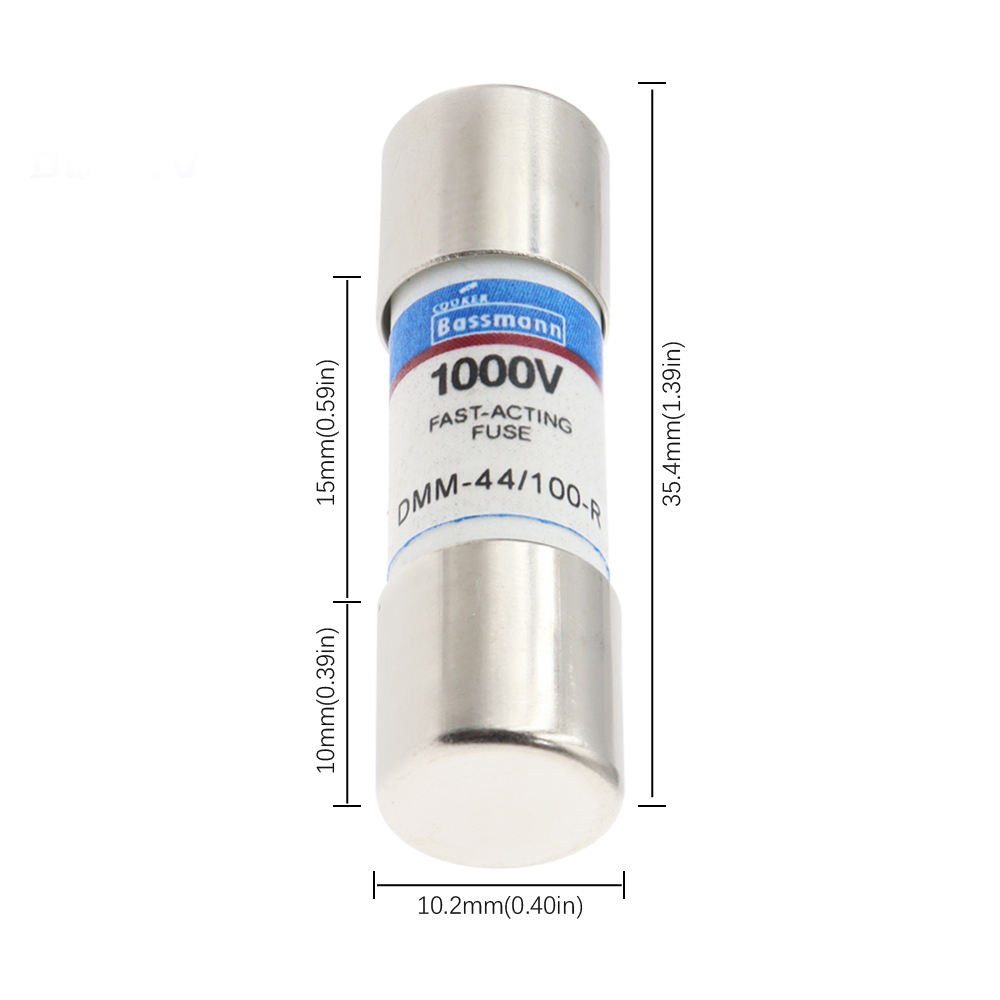Предохранитель 440 мА, 1000 В, DMM-44/100-R, трубка предохранителя мультиметра 10x35 мм