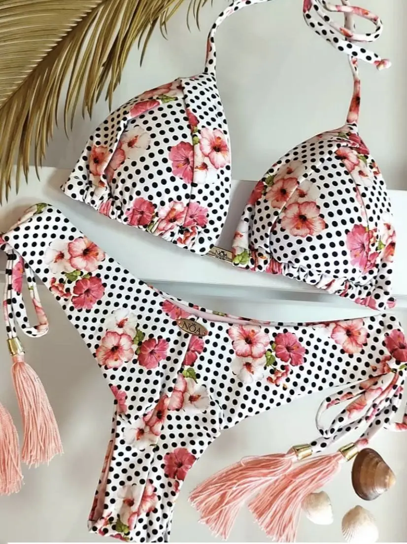 2022 ensemble Bikini femmes maillots de bain Push Up maillot de bain bas imprimé brésilien Biquini maillot de bain plage