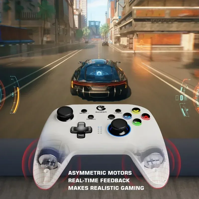 GameSir T4 Pro 2.4G Wireless Mobile Controller Bluetooth Gamepad with 6-axis Gyro for Nintendo Switch Android iPhone PC Joystick