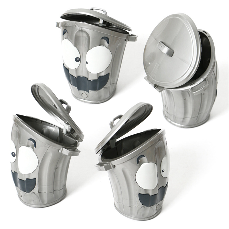 Electric Crazy Trash Can Indoor Competitive Basketball Shootings Game Stress Relief Trash Can